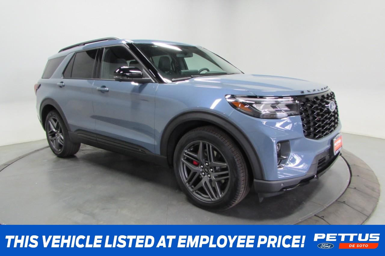 2025 Vapor Blue Metallic Ford Explorer ST SUV