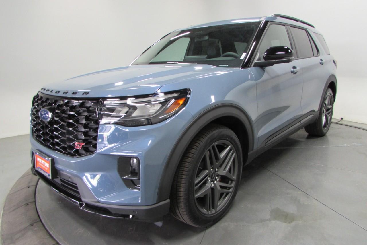 2025 Vapor Blue Metallic Ford Explorer ST 4X4 SUV