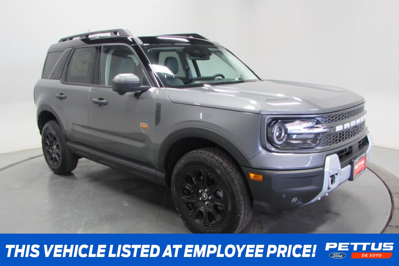 2025 Carbonized Gray Metallic Ford Bronco Sport Badlands SUV