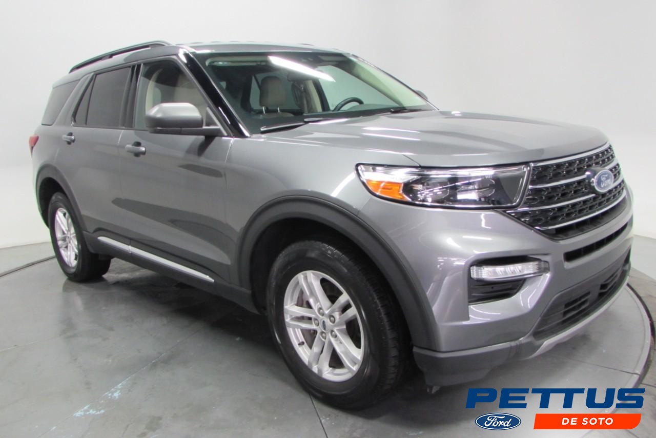 2023 Carbonized Gray Metallic Ford Explorer XLT SUV
