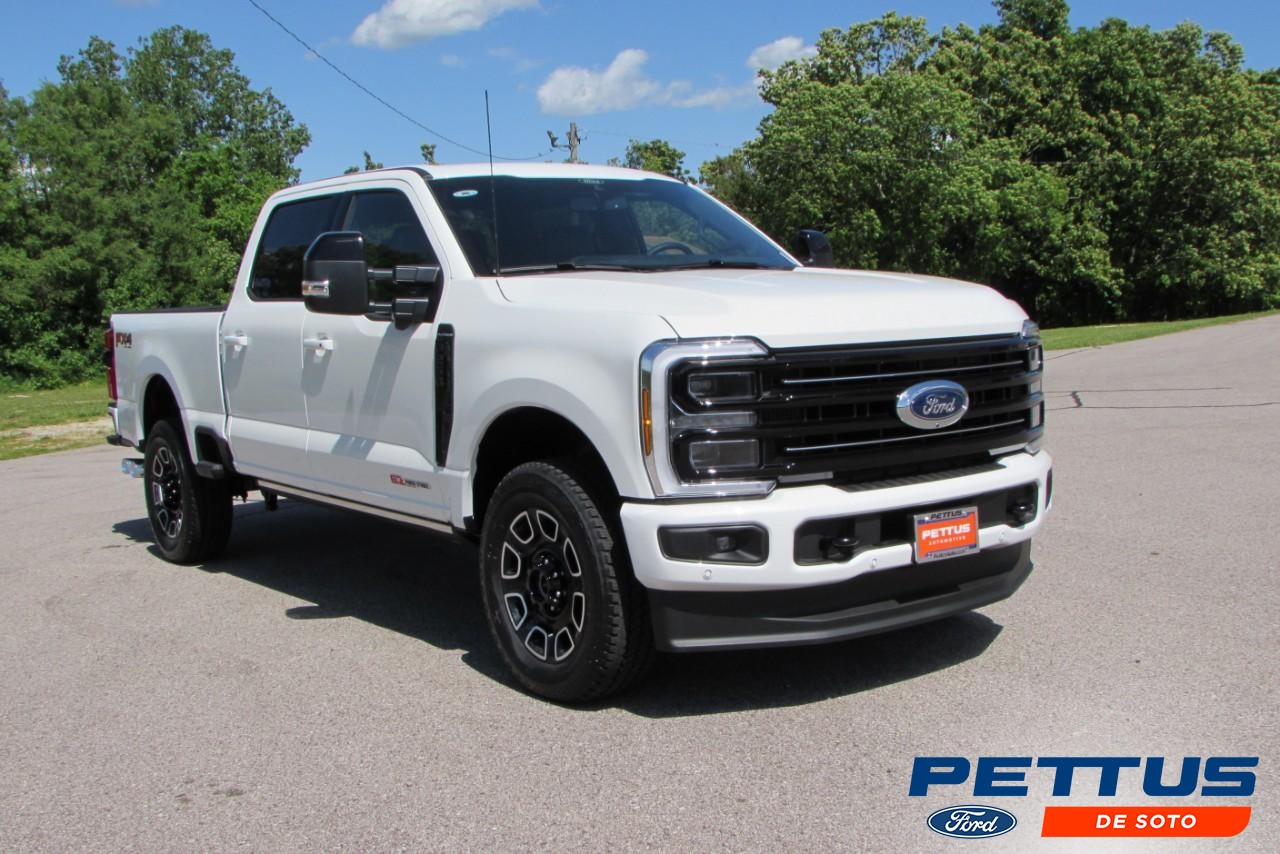 2025 Oxford White Ford Super Duty F-250 SRW Platinum Truck