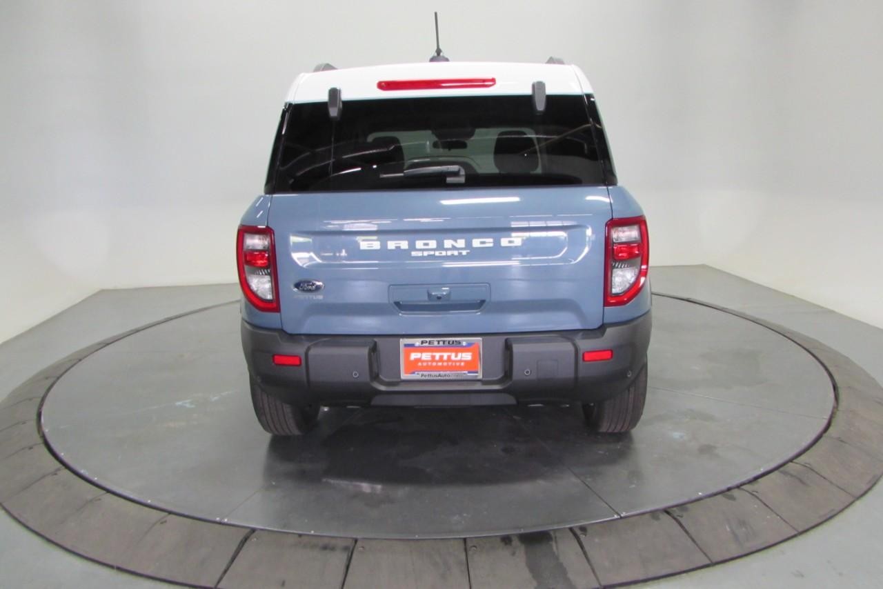 2025 Azure Gray Metallic Tri-Coat Ford Bronco Sport Heritage 4X4 SUV