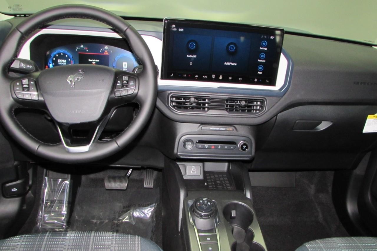 2025 Azure Gray Metallic Tri-Coat Ford Bronco Sport Heritage 4X4 SUV