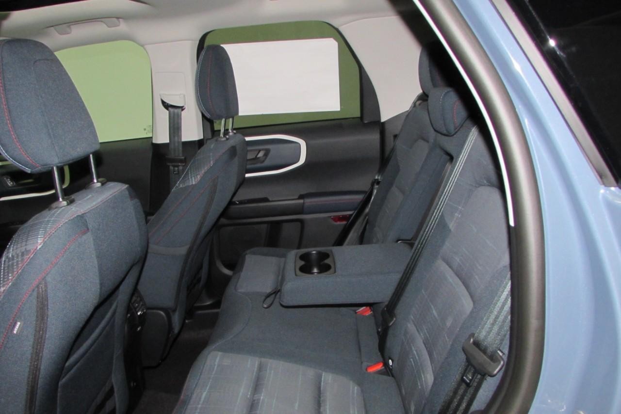 2025 Azure Gray Metallic Tri-Coat Ford Bronco Sport Heritage 4X4 SUV