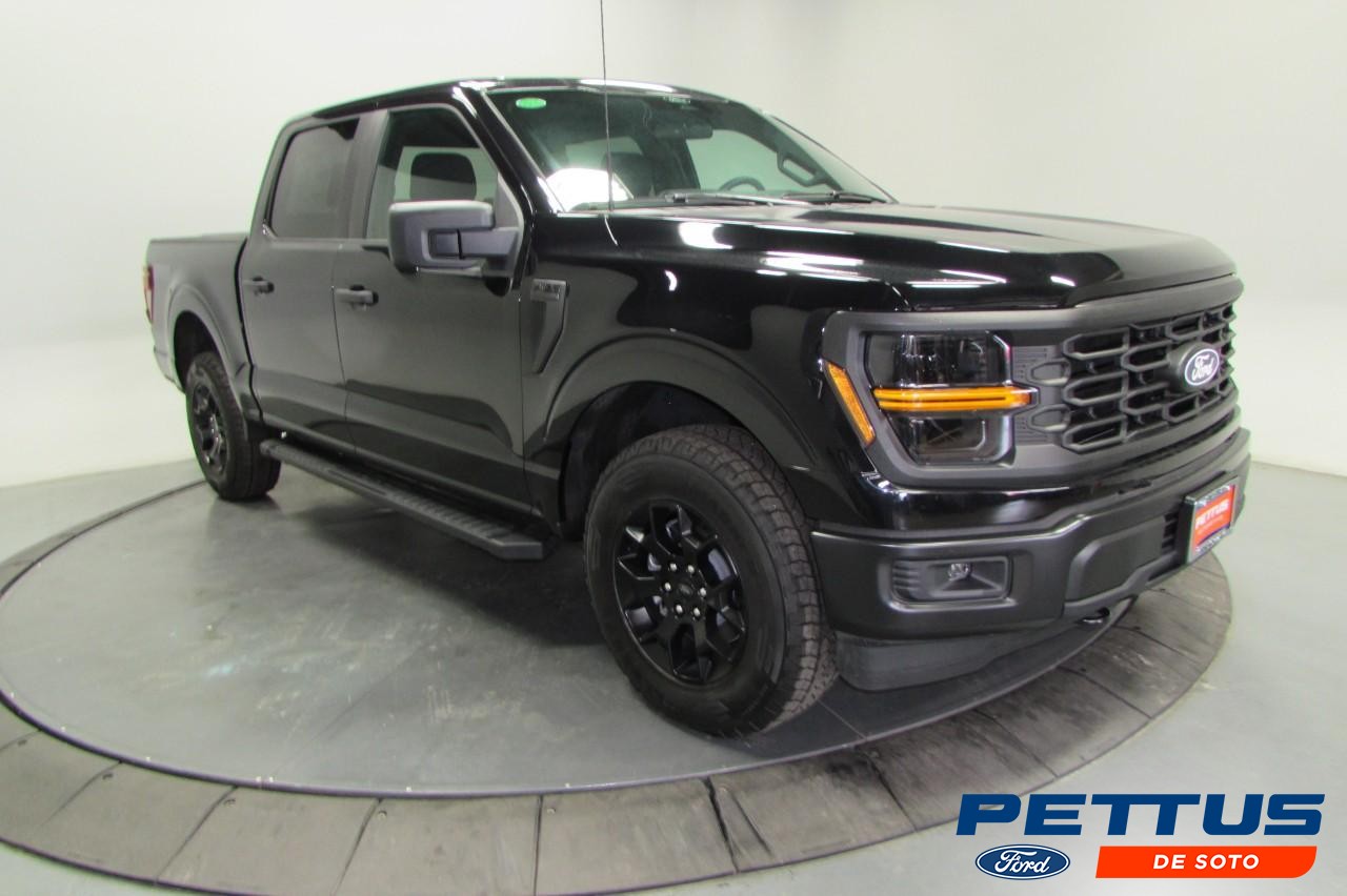 2025 Agate Black Metallic Ford F-150 STX Truck
