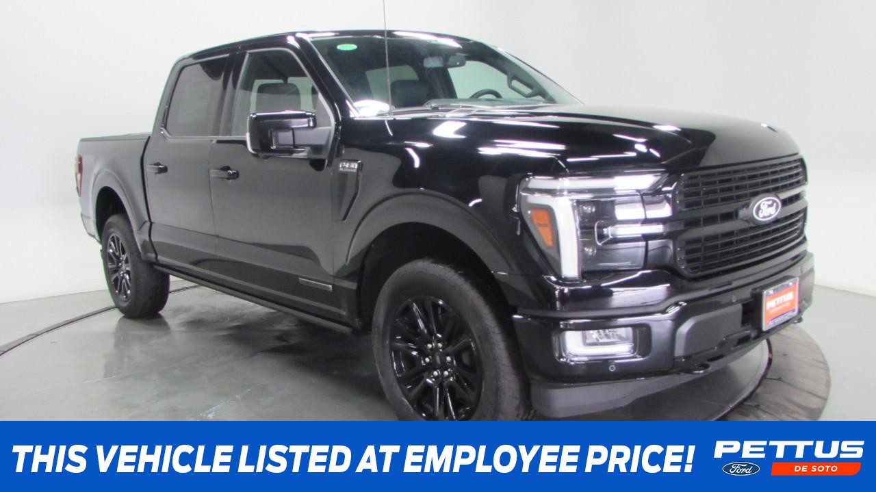 2025 Agate Black Metallic Ford F-150 Platinum Truck