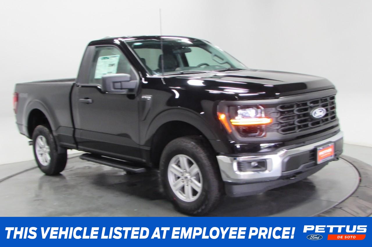 2025 Agate Black Metallic Ford F-150 XL Truck