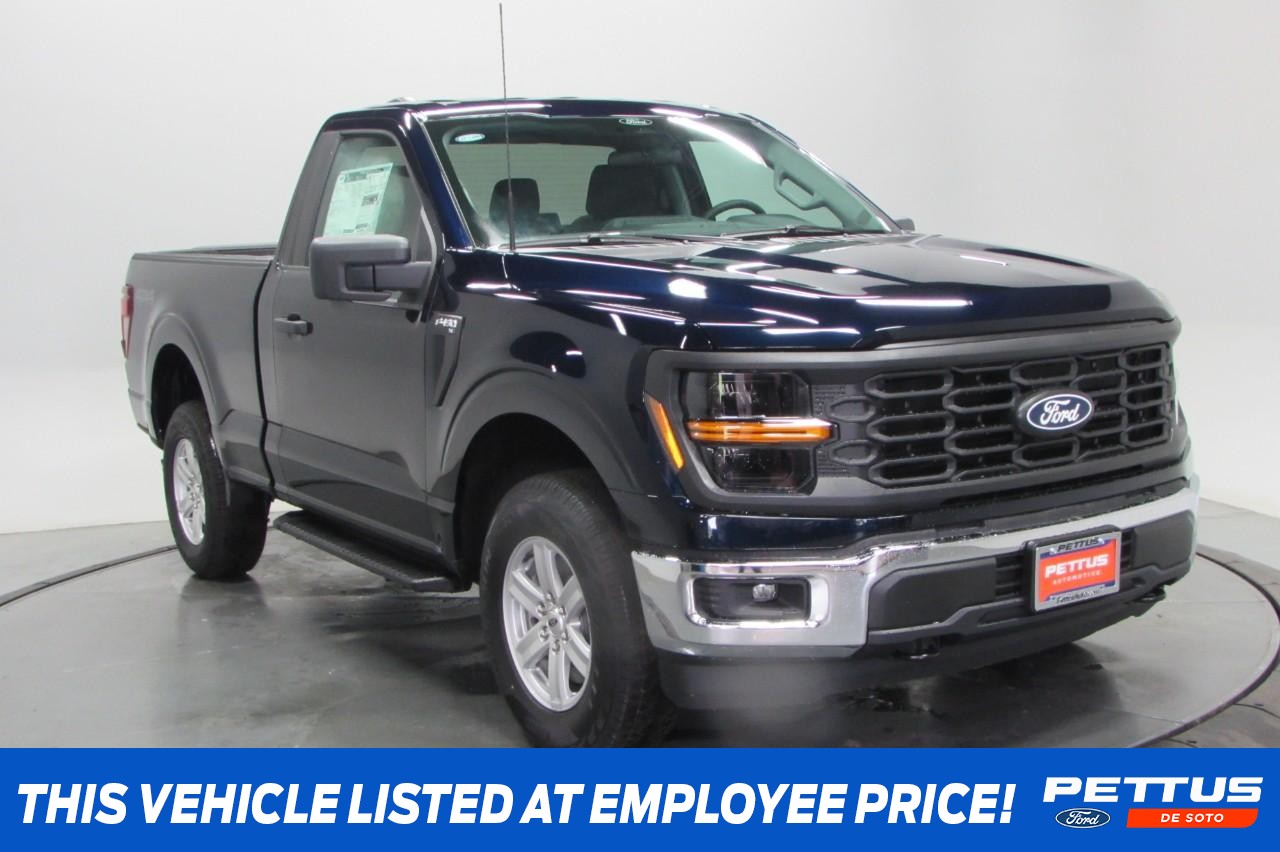 2025 Atlas Blue Metallic Ford F-150 XL 4X4 Truck