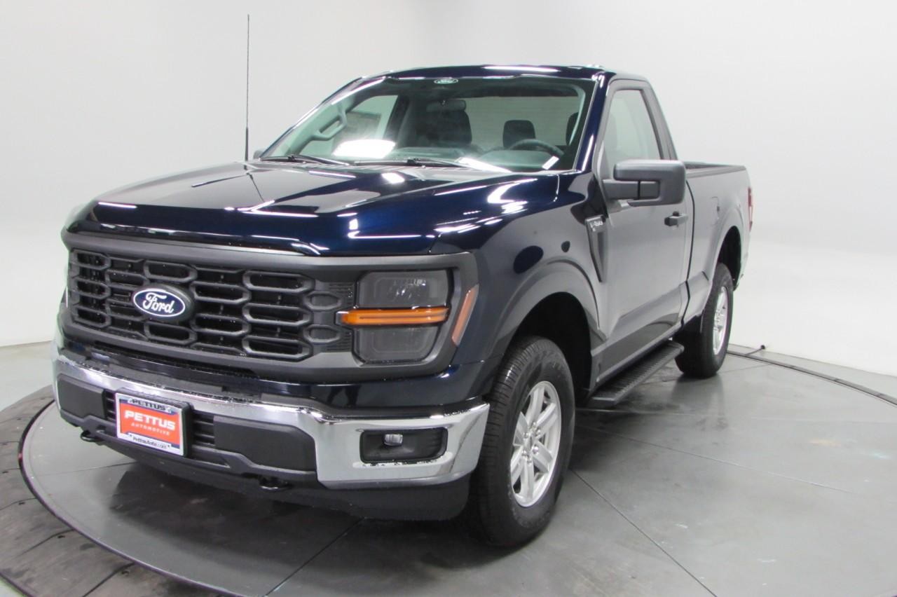 2025 Atlas Blue Metallic Ford F-150 XL 4X4 Truck