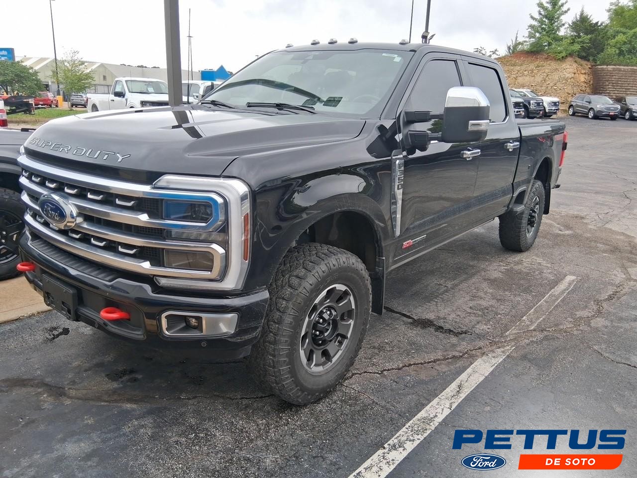2024 Black Ford F-350 Platinum Undefined