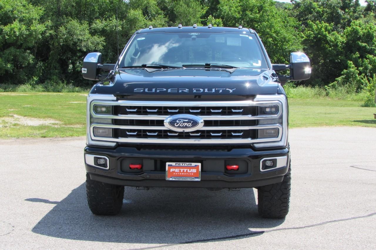 2024 Agate Black Metallic Ford Super Duty F-350 SRW Platinum 4X4 Truck