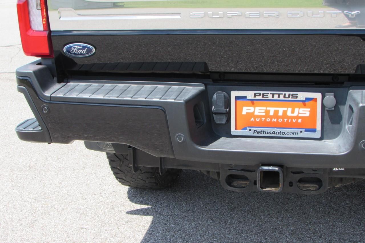 2024 Agate Black Metallic Ford Super Duty F-350 SRW Platinum 4X4 Truck