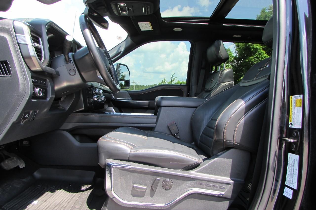 2024 Agate Black Metallic Ford Super Duty F-350 SRW Platinum 4X4 Truck