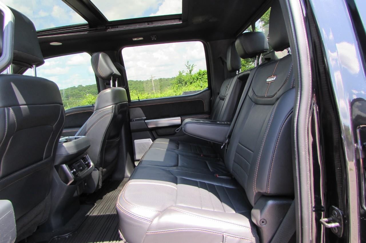 2024 Agate Black Metallic Ford Super Duty F-350 SRW Platinum 4X4 Truck