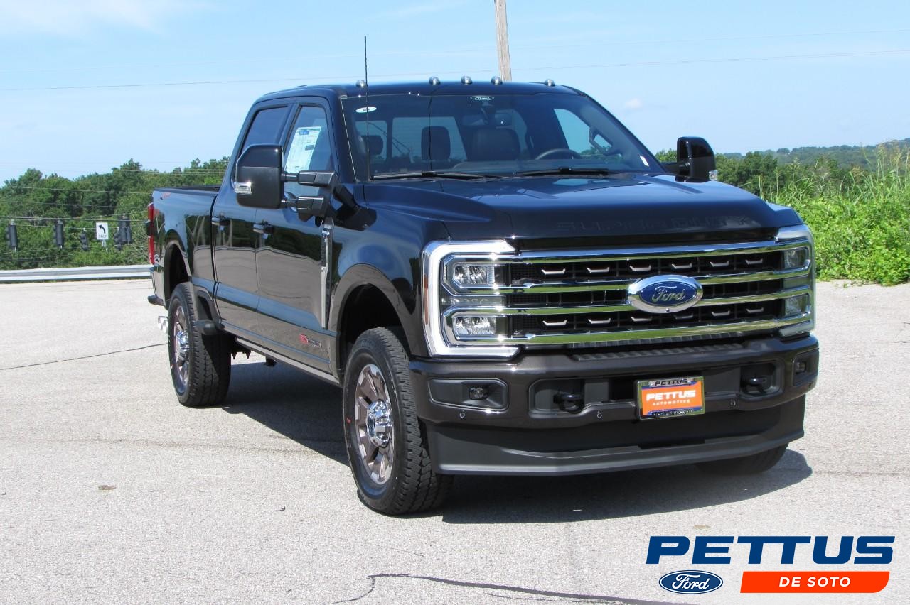 2025 Agate Black Metallic Ford Super Duty F-250 SRW King Ranch 4X4 Truck
