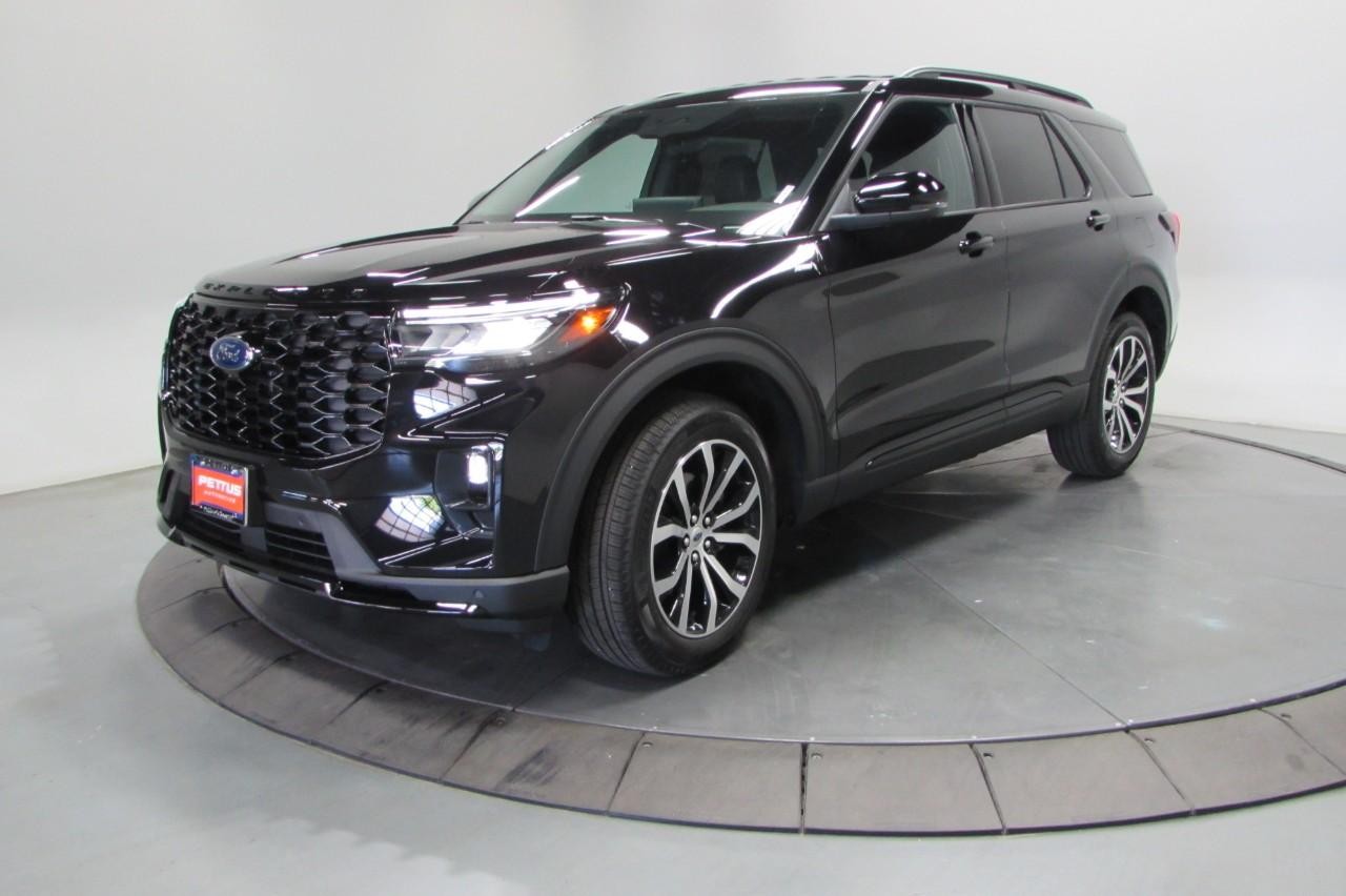 2025 Agate Black Metallic Ford Explorer ST-Line 4X4 SUV