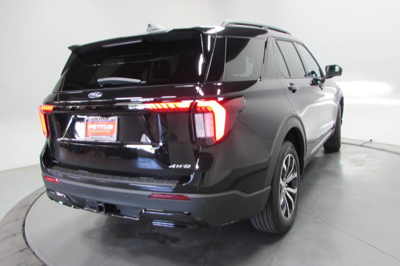2025 Agate Black Metallic Ford Explorer ST-Line 4X4 SUV