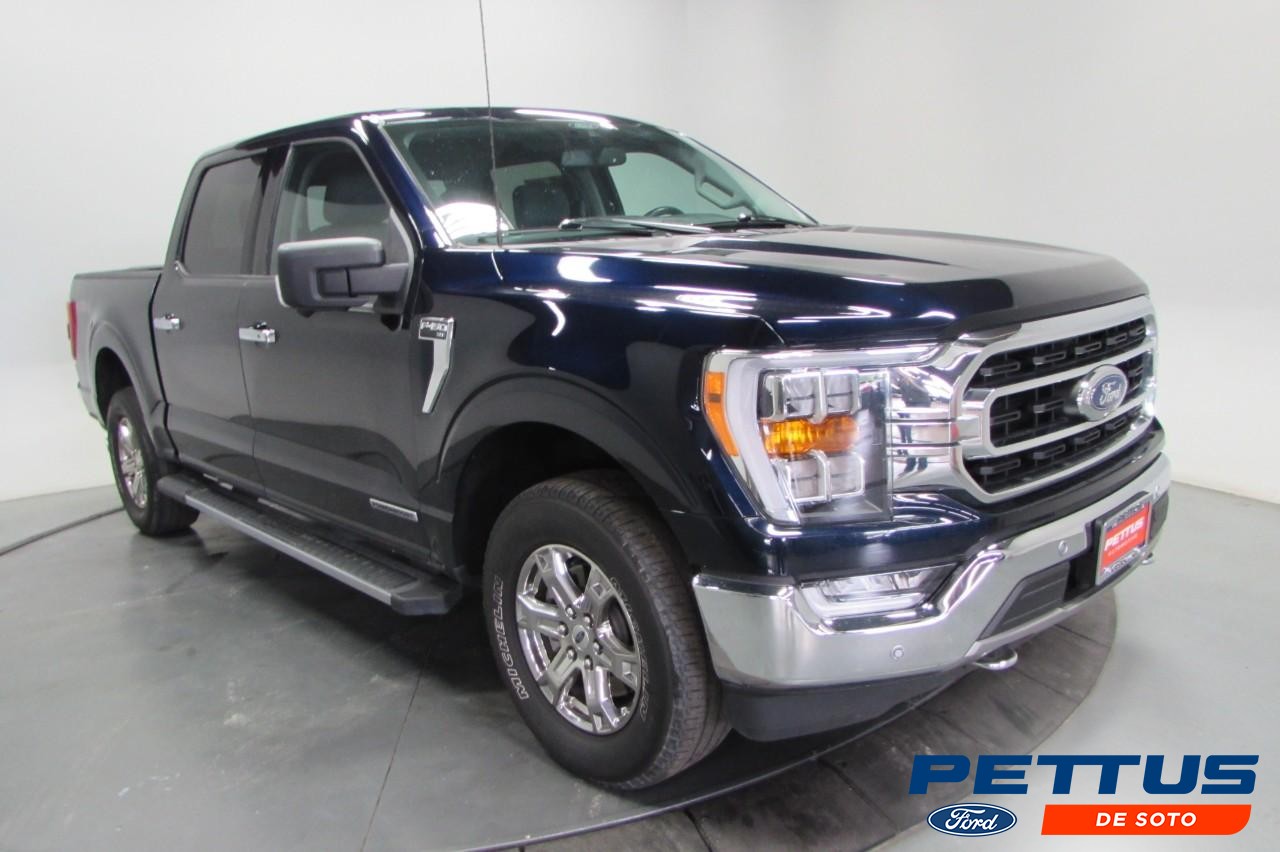 2021 Blue Ford F-150 XLT Undefined
