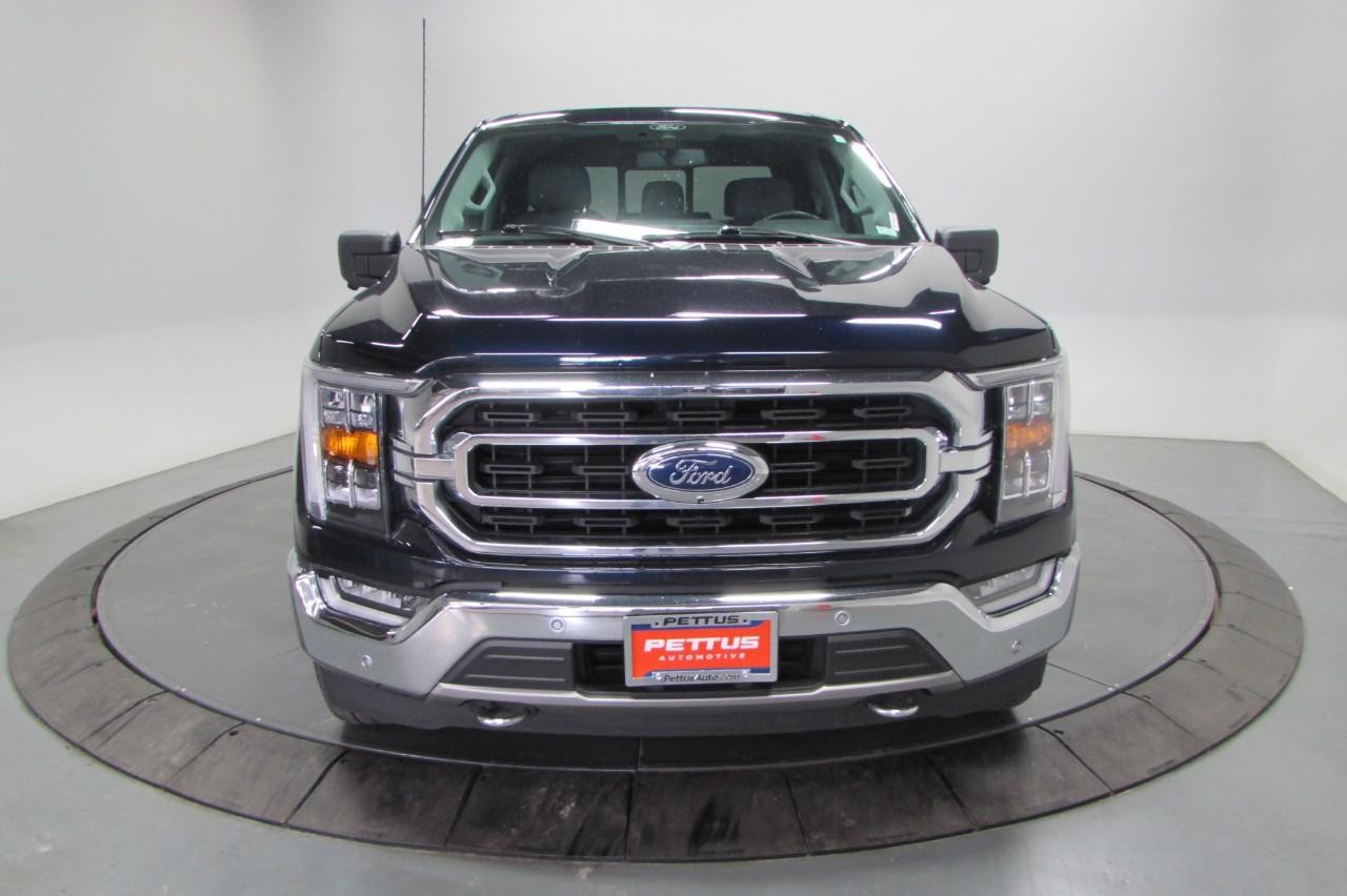 2021 Antimatter Blue Metallic Ford F-150 XLT 4X4 Truck
