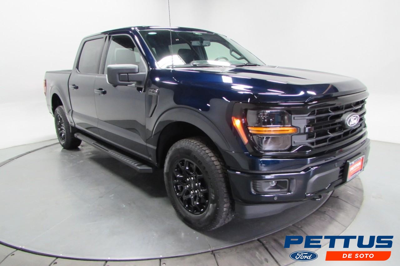 2025 Antimatter Blue Metallic Ford F-150 XLT 4X4 Truck