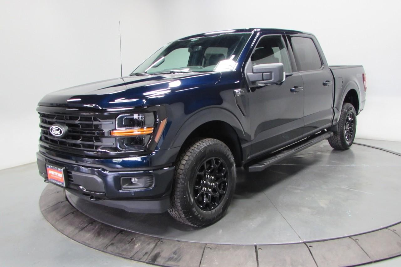 2025 Antimatter Blue Metallic Ford F-150 XLT 4X4 Truck