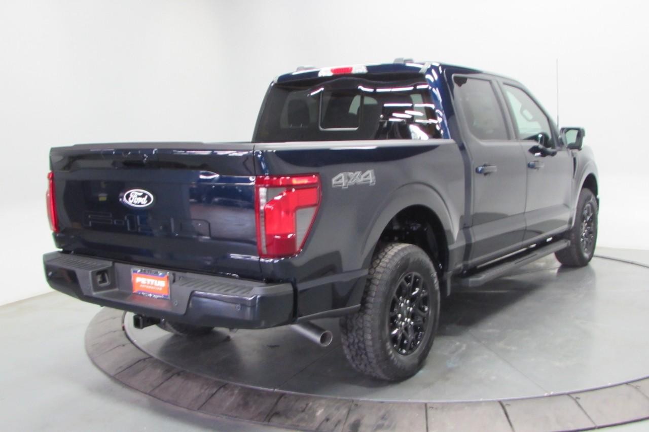 2025 Antimatter Blue Metallic Ford F-150 XLT 4X4 Truck