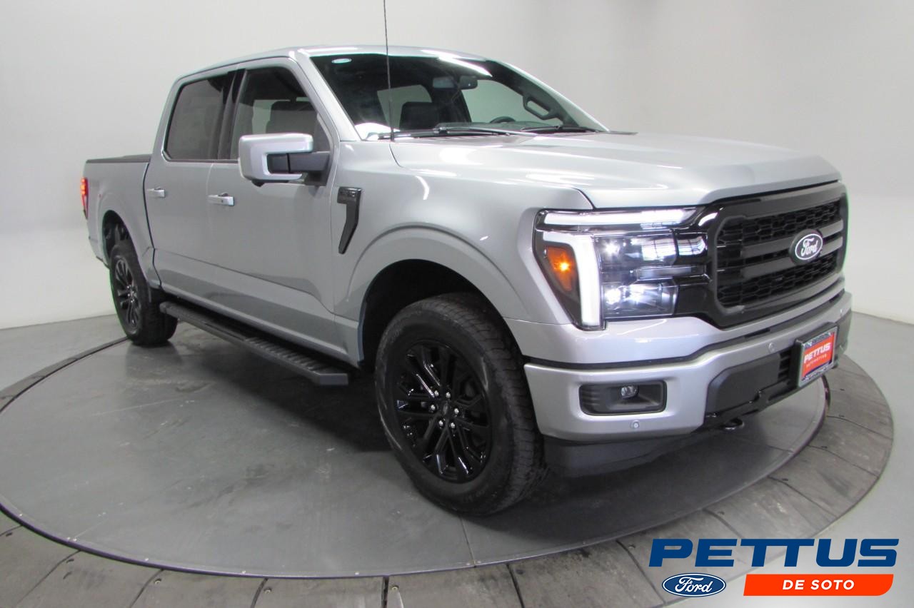 2025 Iconic Silver Metallic Ford F-150 LARIAT 4X4 Truck