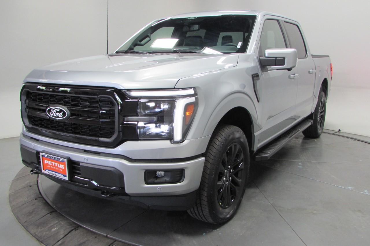 2025 Iconic Silver Metallic Ford F-150 LARIAT 4X4 Truck