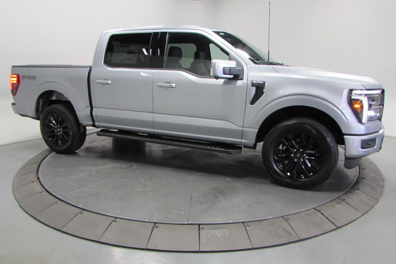 2025 Iconic Silver Metallic Ford F-150 LARIAT 4X4 Truck