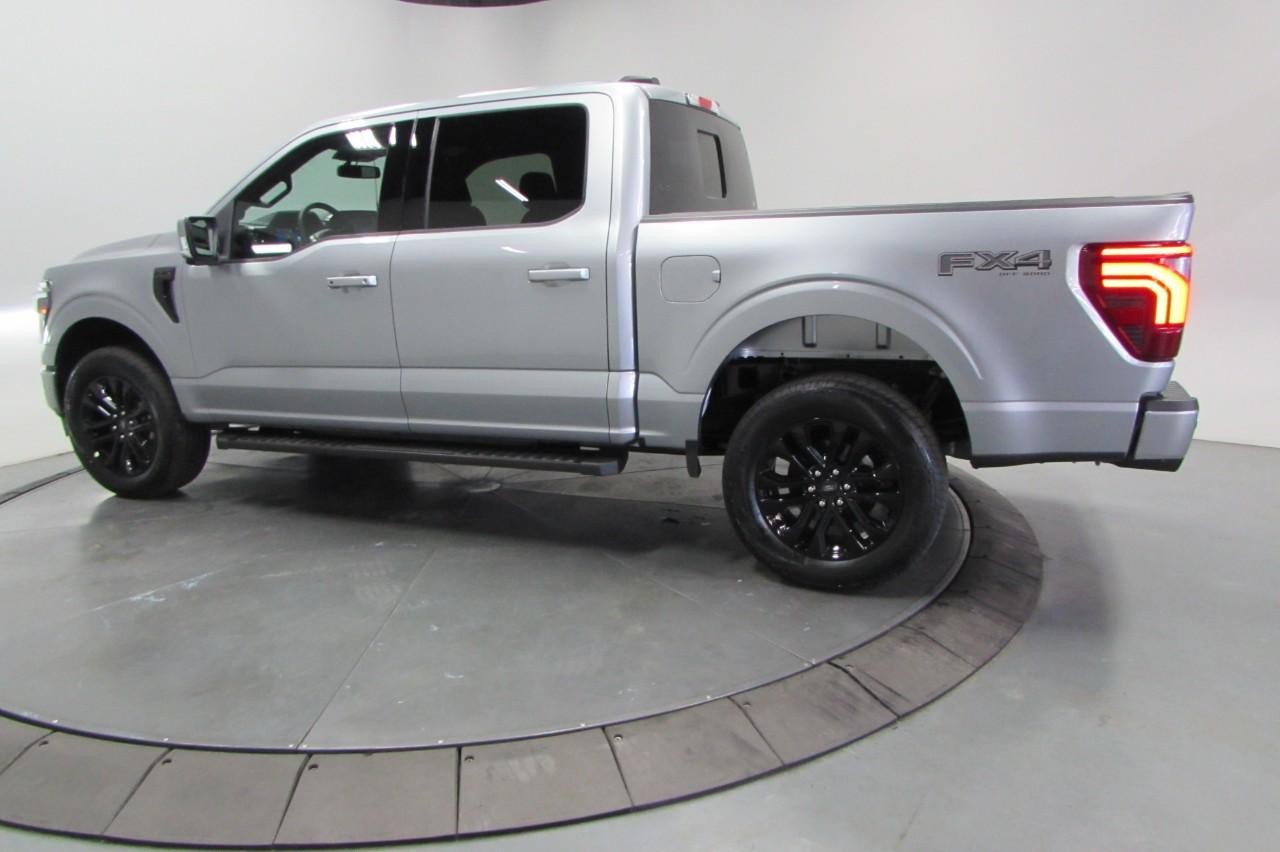 2025 Iconic Silver Metallic Ford F-150 LARIAT 4X4 Truck