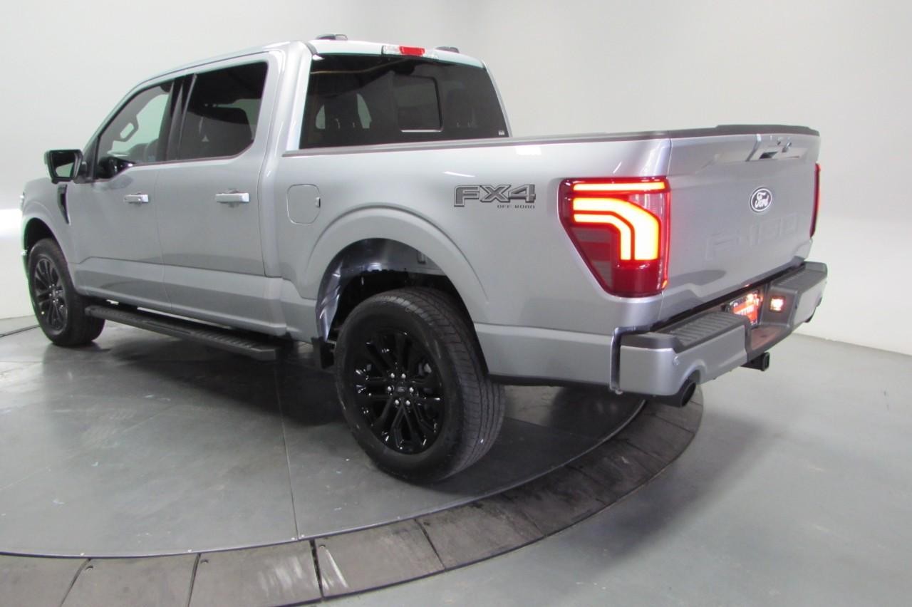 2025 Iconic Silver Metallic Ford F-150 LARIAT 4X4 Truck