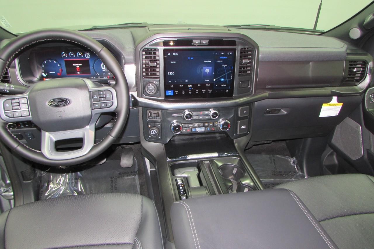 2025 Iconic Silver Metallic Ford F-150 LARIAT 4X4 Truck
