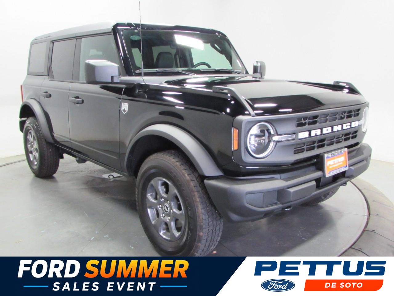 2026 Shadow Black Ford Bronco Big Bend