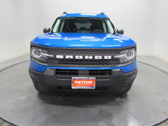 Front view of 2026 Velocity Blue Metallic Ford Bronco Sport Big Bend 4X4 stock T6717