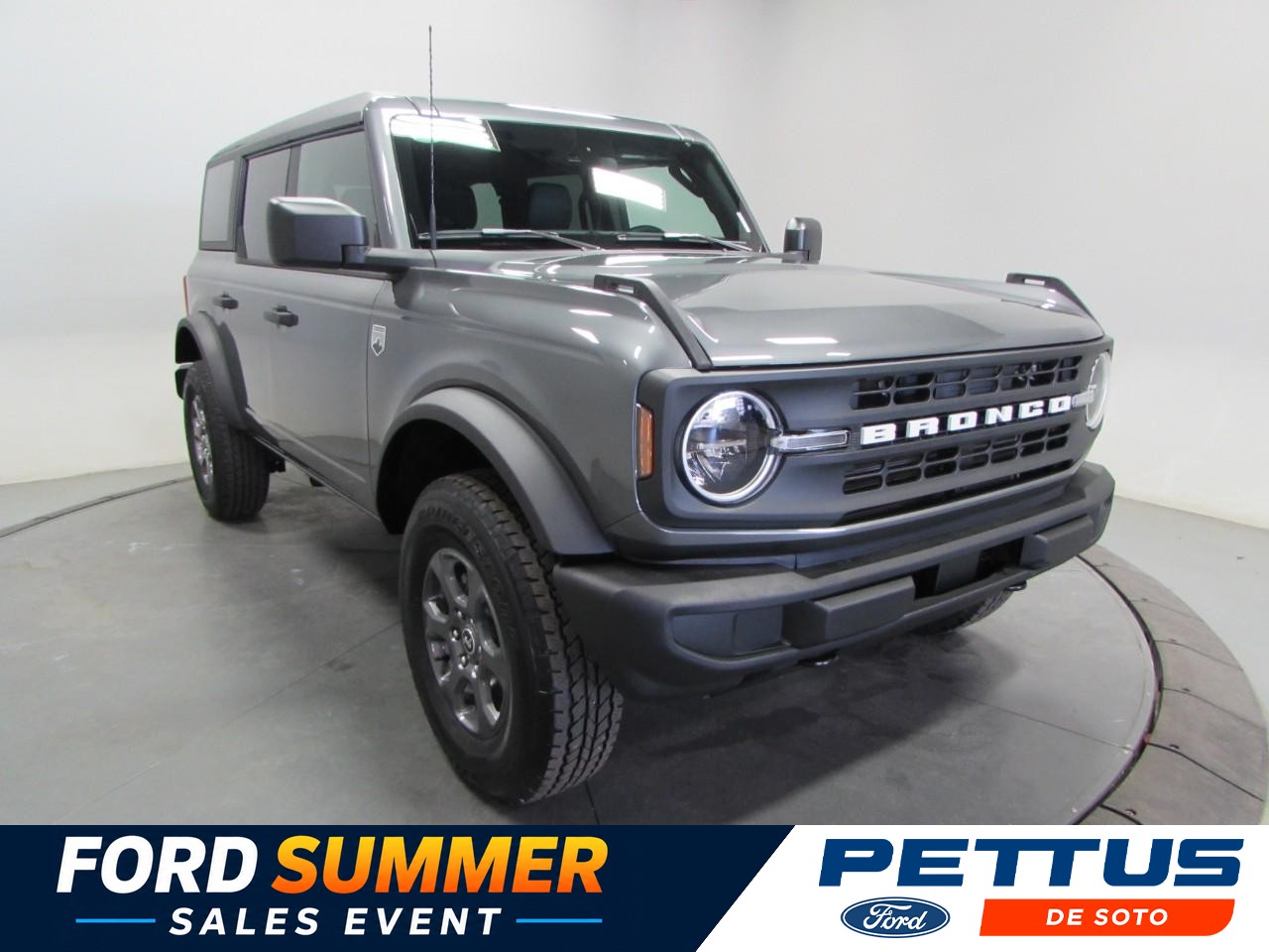 2026 Carbonized Gray Metallic Ford Bronco Big Bend