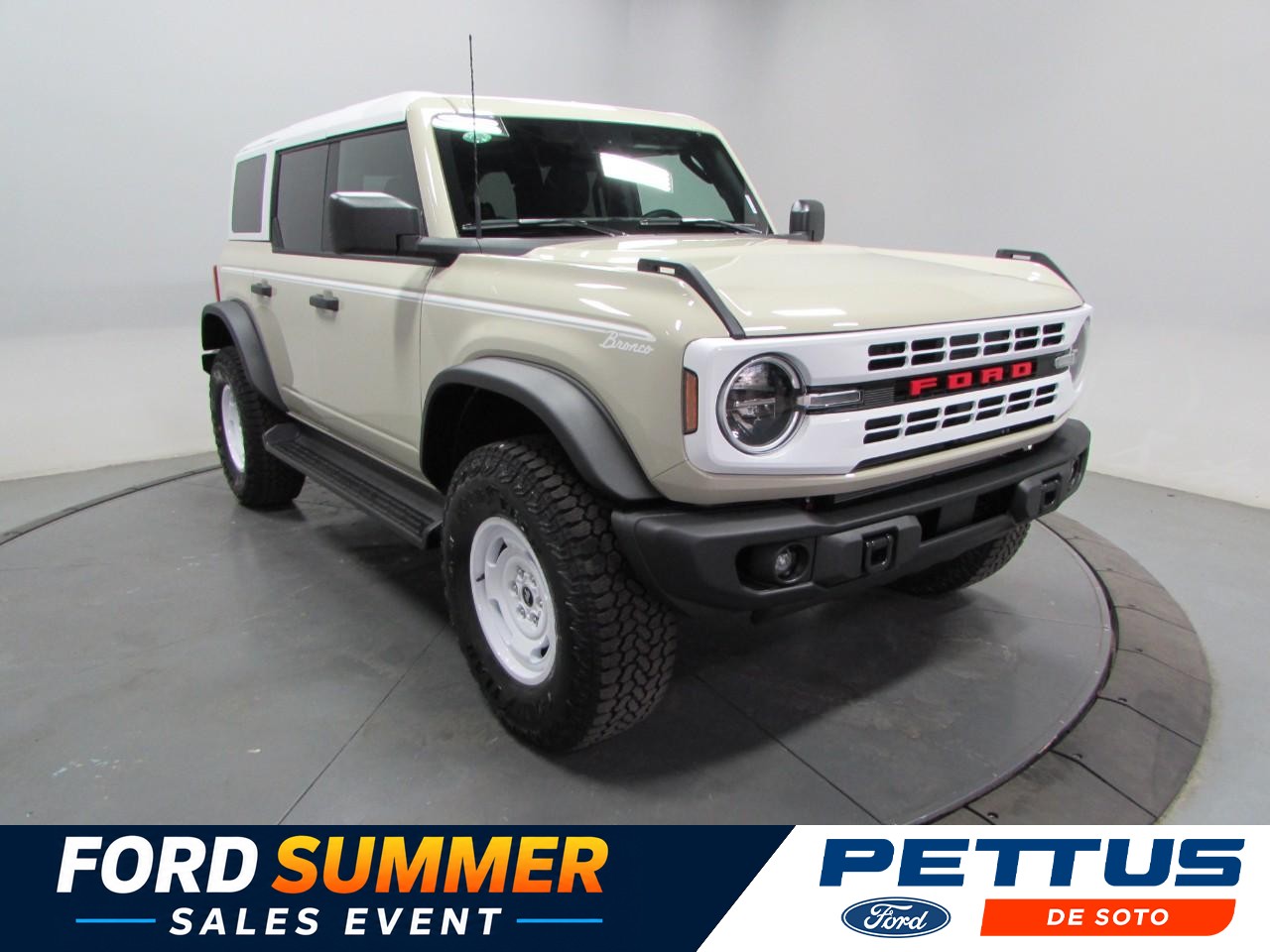 2026 Desert Sand Ford Bronco Heritage Edition