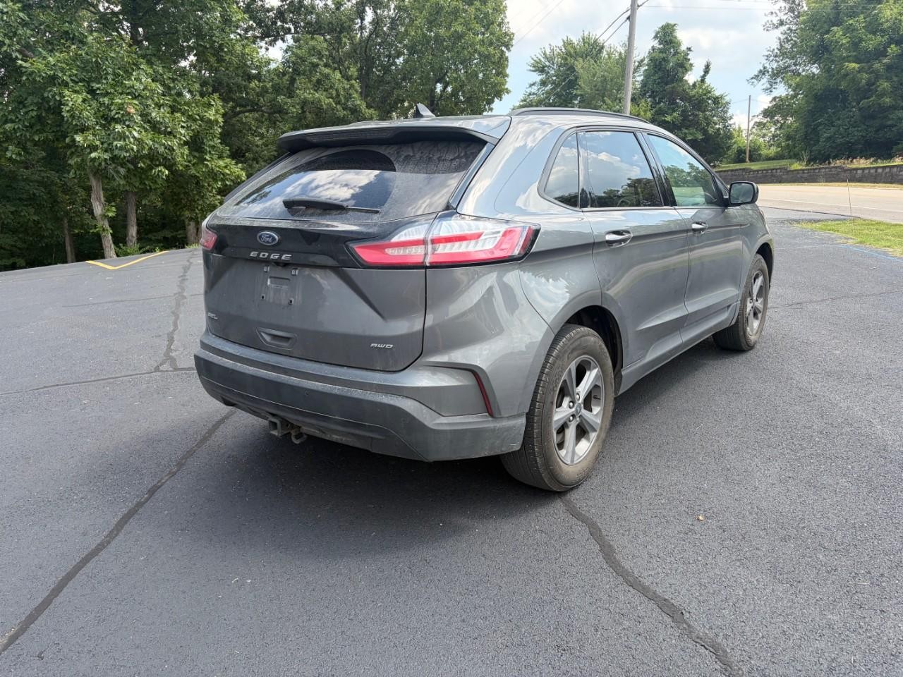 2023 gray Ford Edge SEL AWD SUV