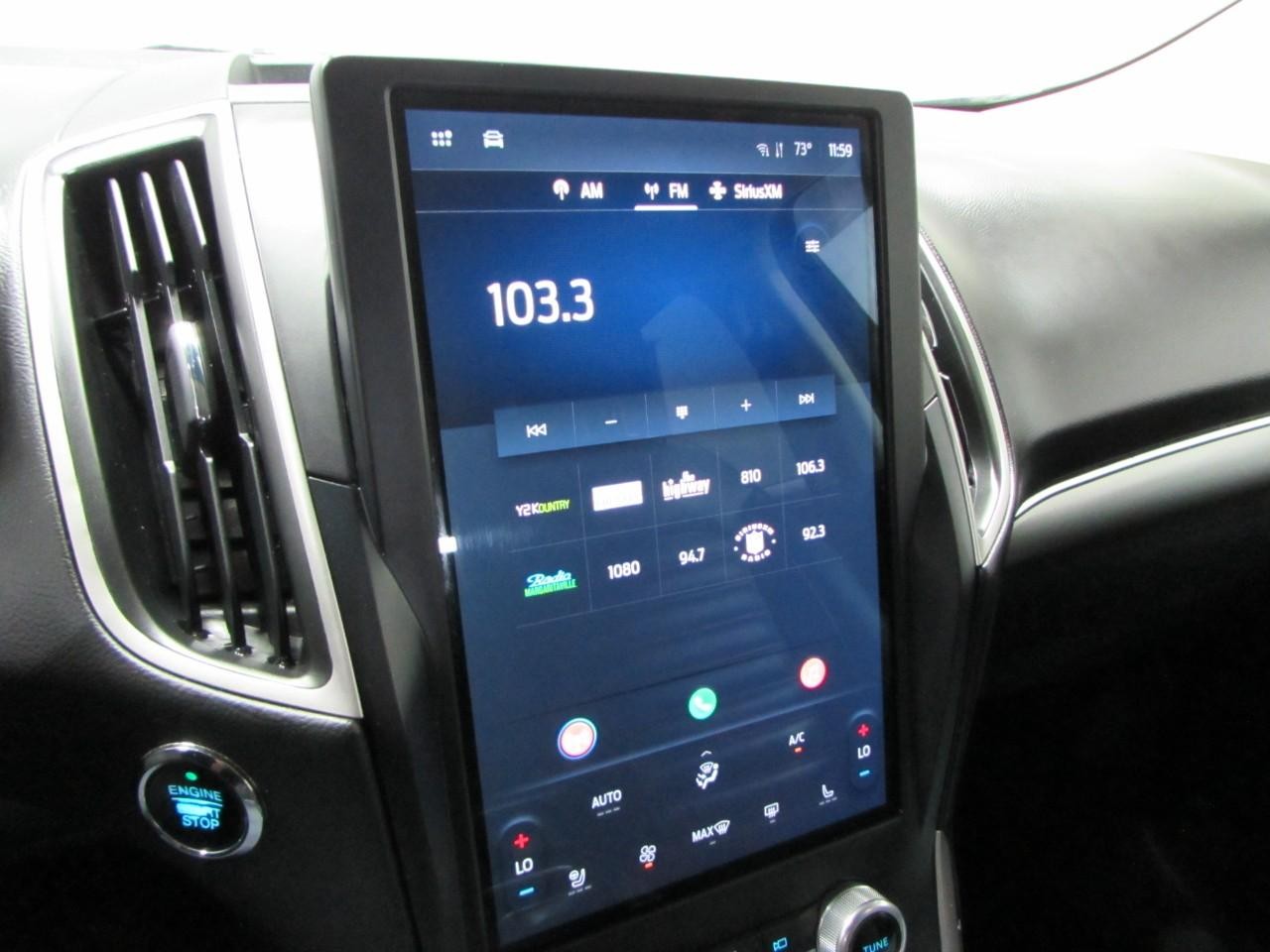 2023 Carbonized Gray Metallic Ford Edge AWD AWD SUV