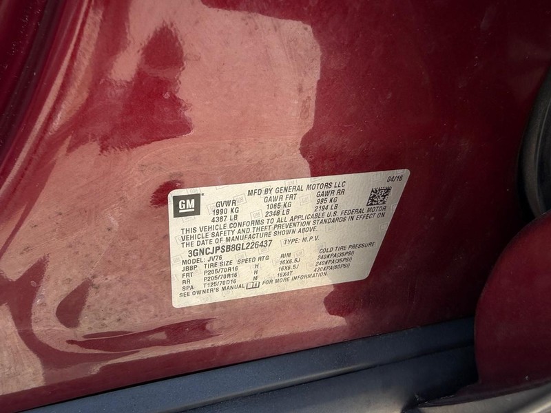 Chevrolet Trax Vehicle Full-screen Gallery Image 20