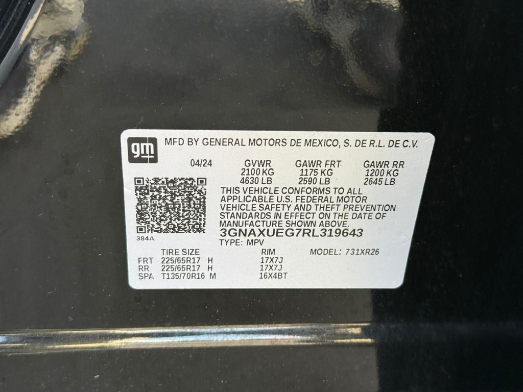 Chevrolet Equinox Vehicle Full-screen Gallery Image 24