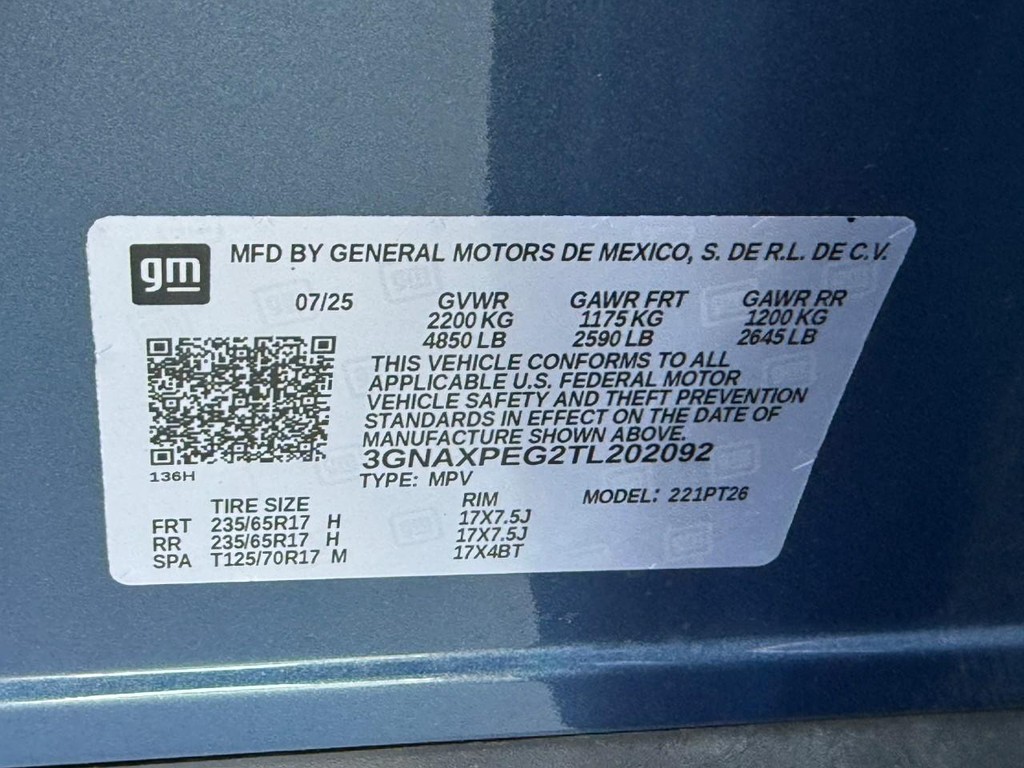 Chevrolet Equinox Vehicle Full-screen Gallery Image 25