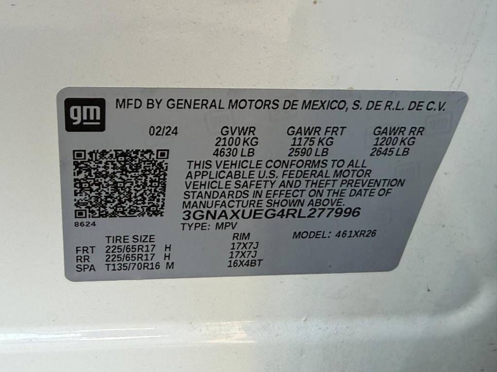Chevrolet Equinox Vehicle Full-screen Gallery Image 25