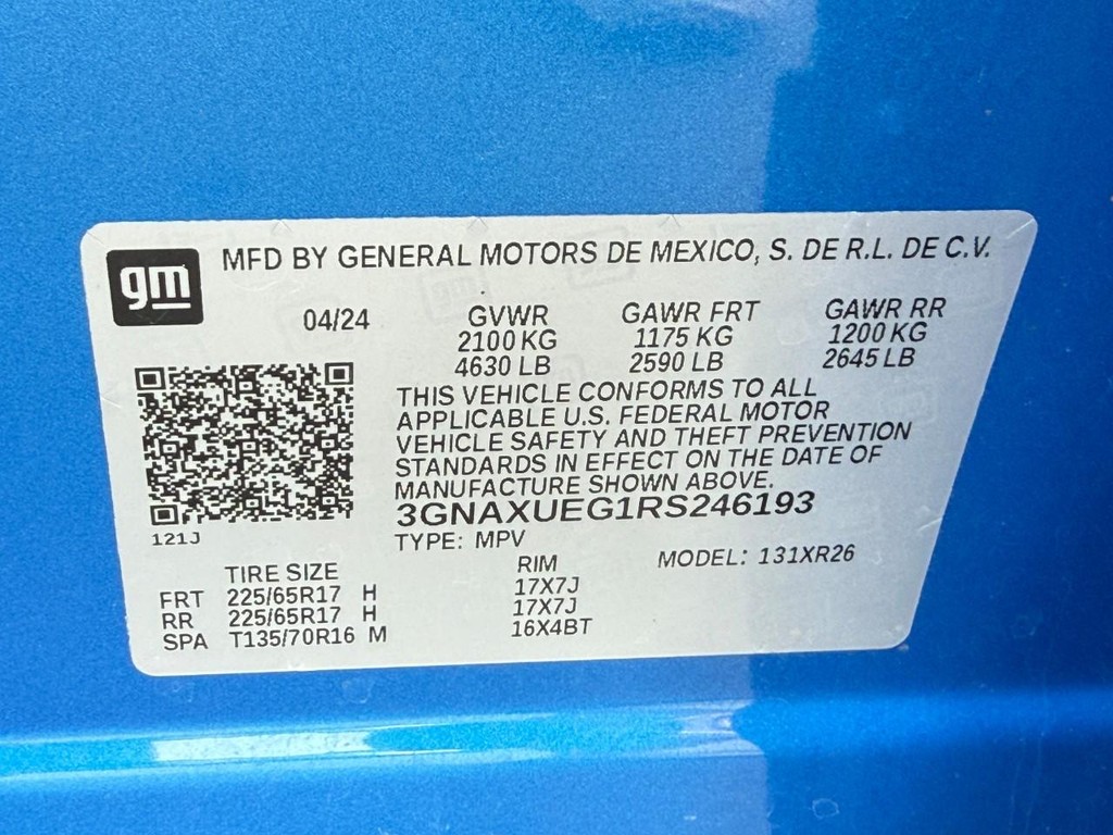 Chevrolet Equinox Vehicle Full-screen Gallery Image 23