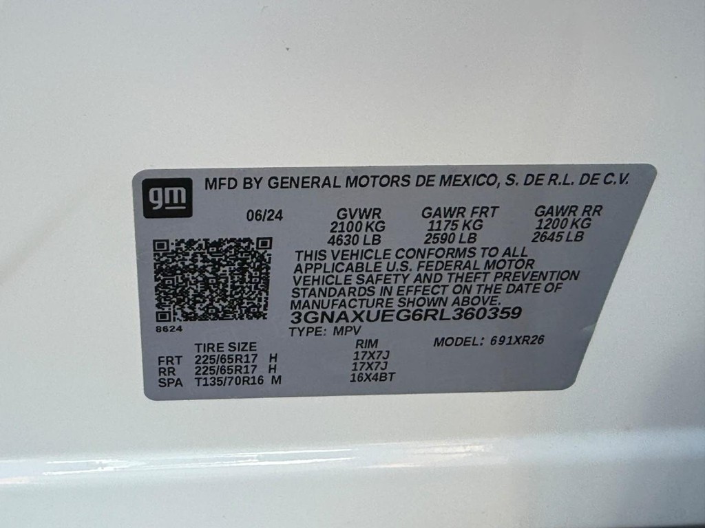 Chevrolet Equinox Vehicle Full-screen Gallery Image 20