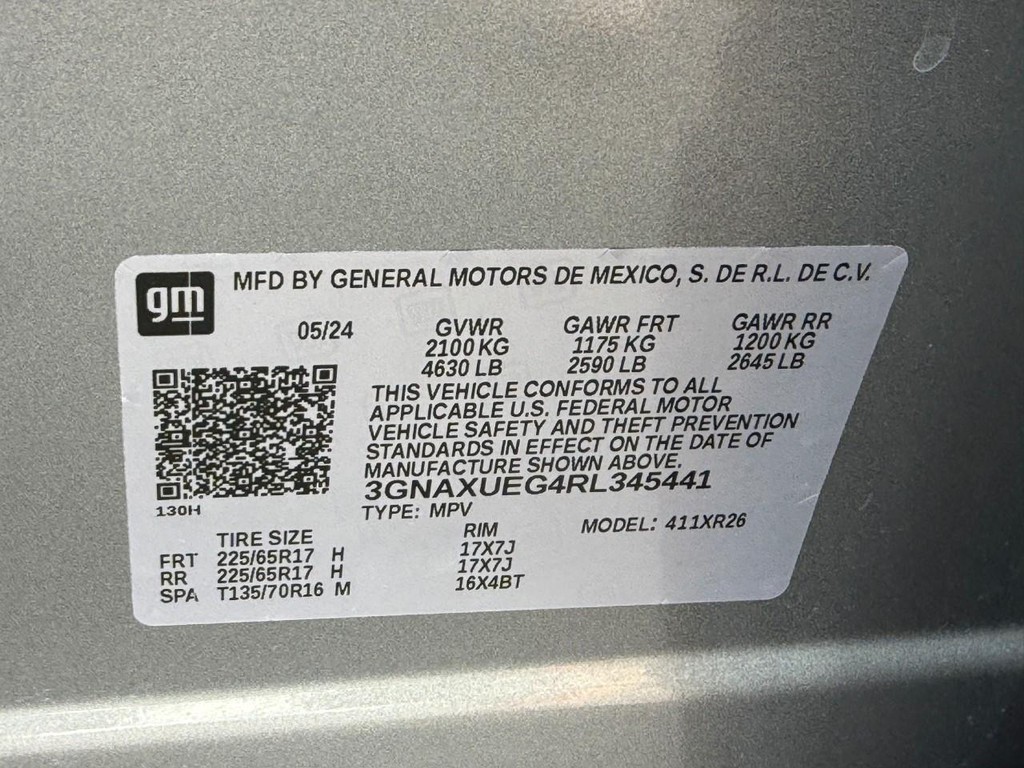Chevrolet Equinox Vehicle Full-screen Gallery Image 24