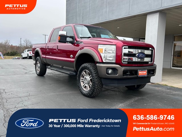 2015 Ford Super Duty F-250 SRW 4WD King Ranch Crew Cab at Pettus Ford Fredericktown in Fredericktown MO