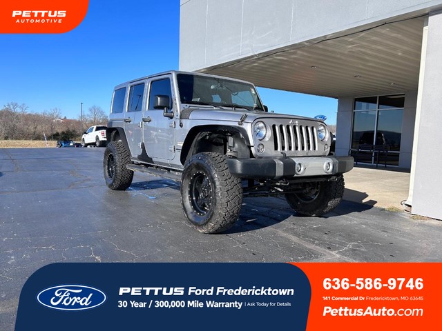 2014 Jeep Wrangler Unlimited Sahara at Pettus Ford Fredericktown in Fredericktown MO