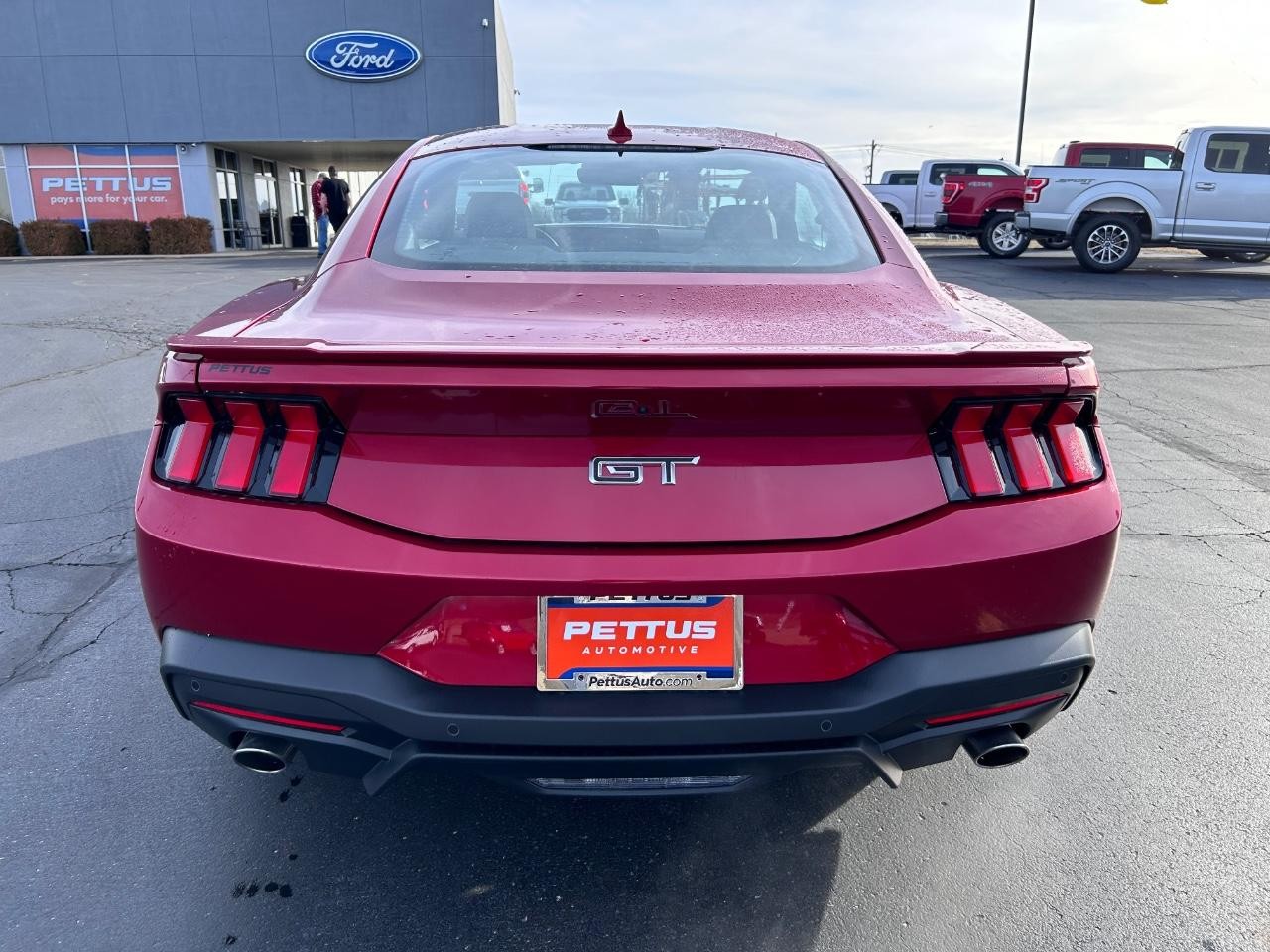 2024 Rapid Red Metallic Tinted Clearcoat Ford Mustang GT Premium RWD Coupe