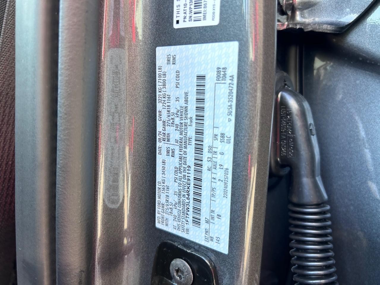 2024 Carbonized Gray Metallic Ford F-150 XLT 4X4 Truck