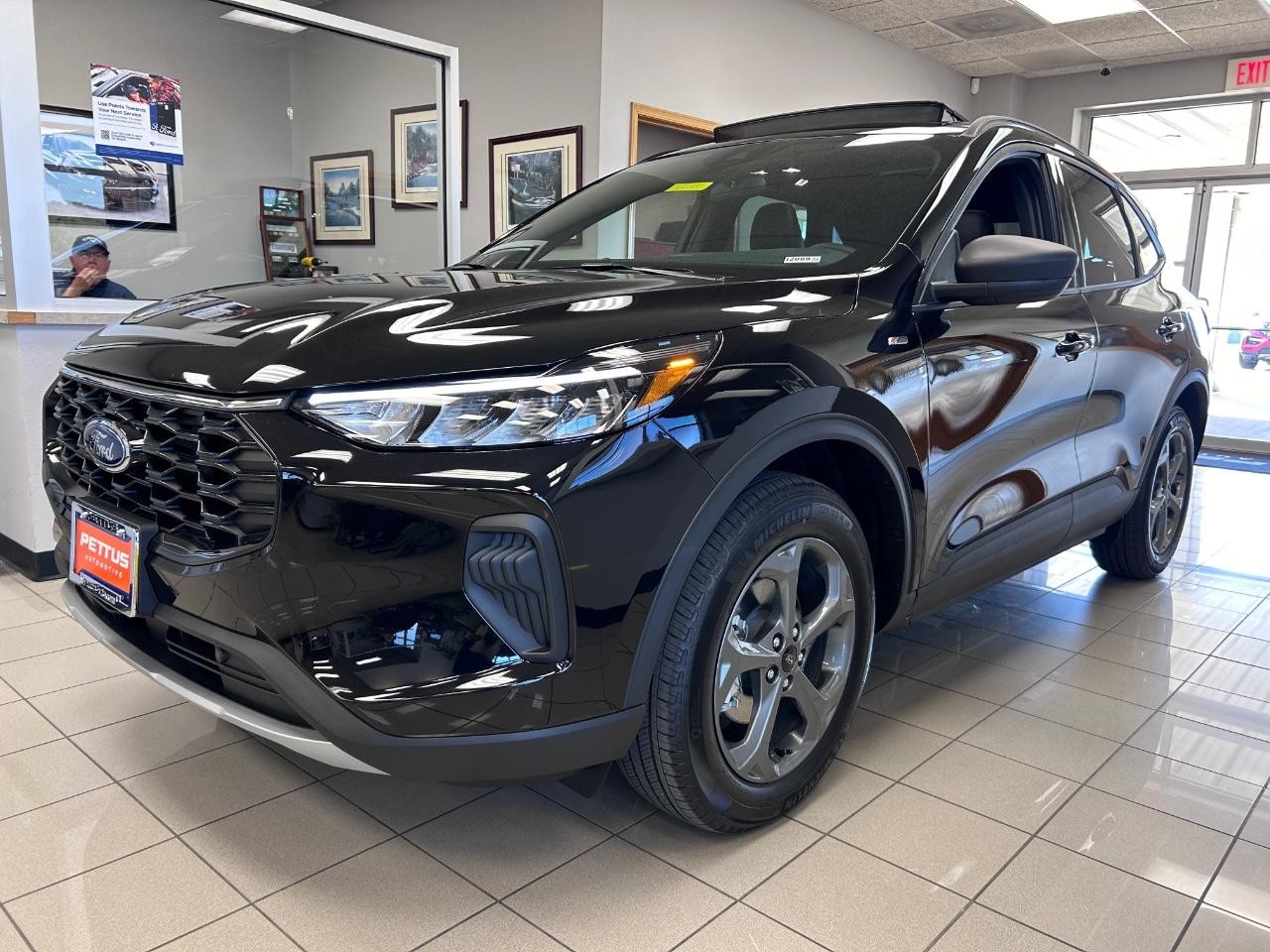 2025 Agate Black Metallic Ford Escape ST-Line AWD SUV